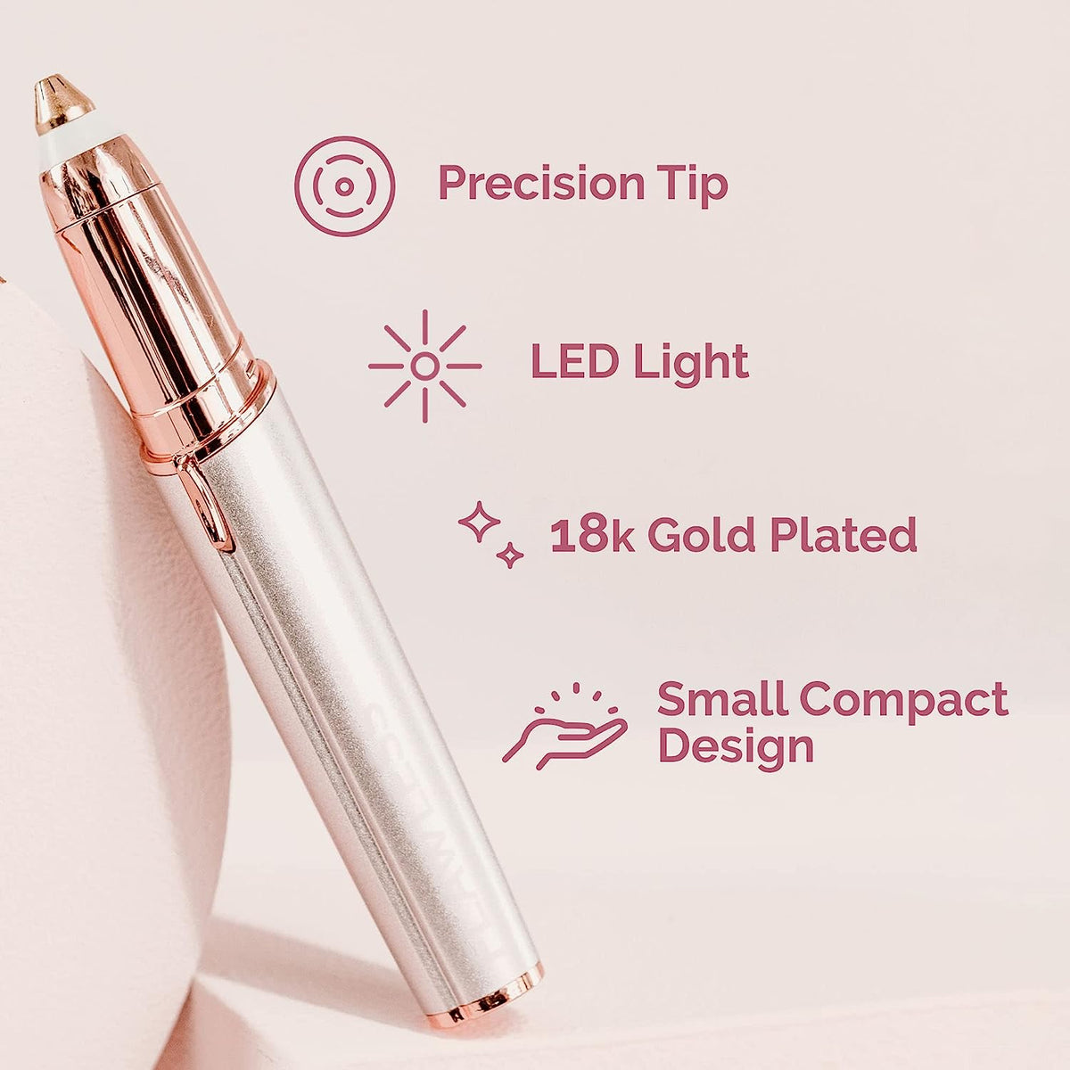 Flawless Brows – Precision Electric Eyebrow Remover