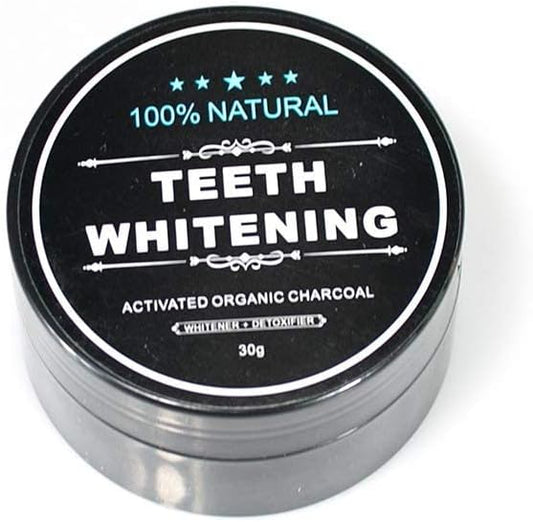 🦷🌿 Charcoal Teeth Whitening Powder – Natural & Effective Oral Care ✨