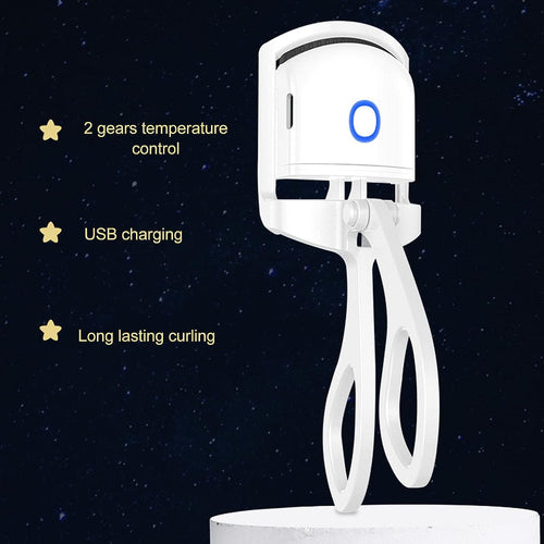 Electric Heated Eyelash Curler – Long-Lasting Lash Lift