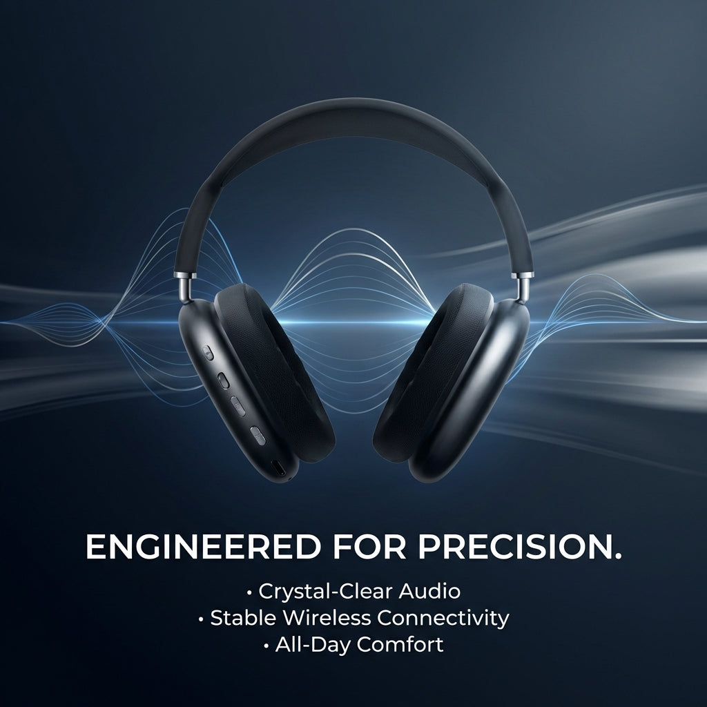 EchoWave P9 Wireless Headphones