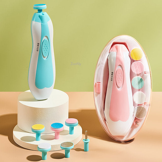 👶 Baby Electric Nail Trimmer Set ✨ | Safe & Gentle Nail Care for Infants & Toddlers 💅