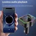 Car MP3 Bluetooth Player – Music, Calls & Dual USB Charge
